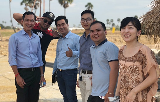 日本人マネージャーからの挨拶