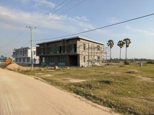 カンボジアの土地開発