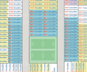カンボジア投資物件区画図