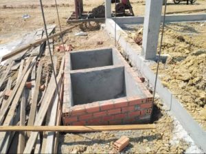 カンボジアの手作り浄化槽