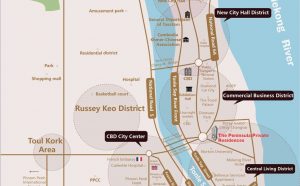 投資用コンドミニアムTHEPENINSULAカンボジア