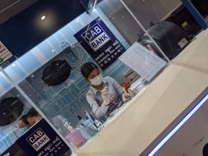 カンボジアのコロナ保証金預け入れ