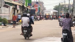 プノンペンのロックダウン