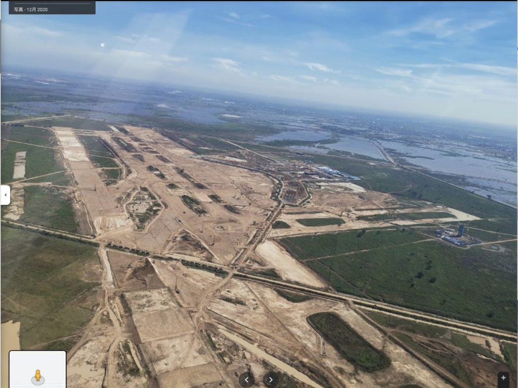 カンボジア新空港建設