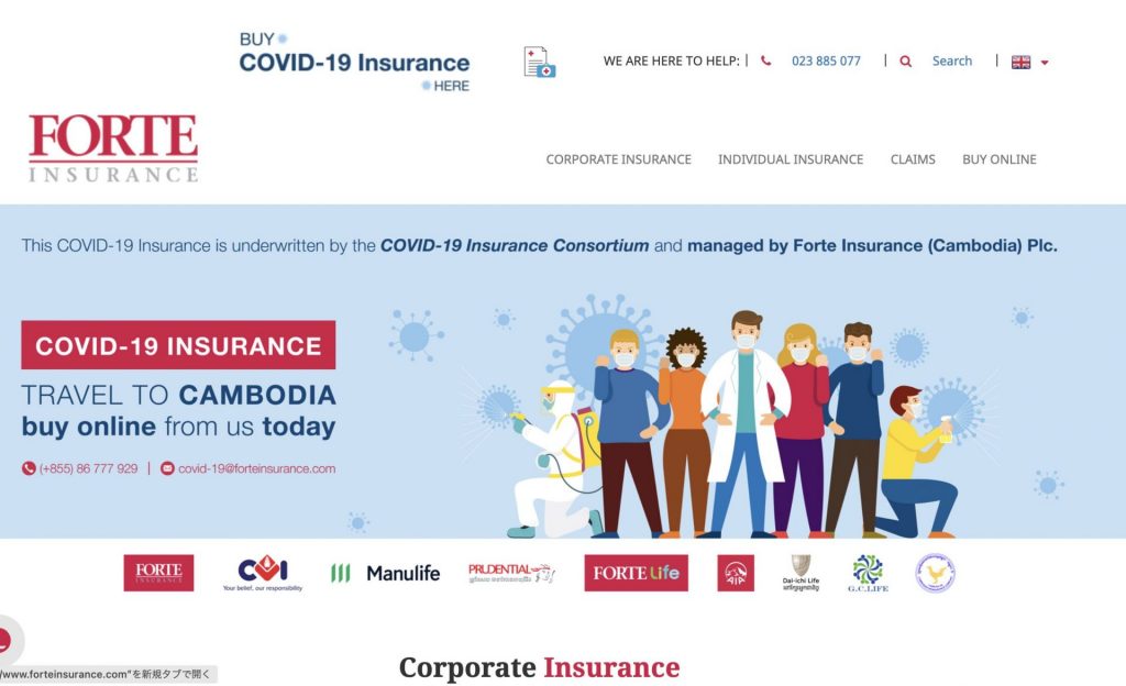 カンボジアコロナ禍の入国に必要なもの